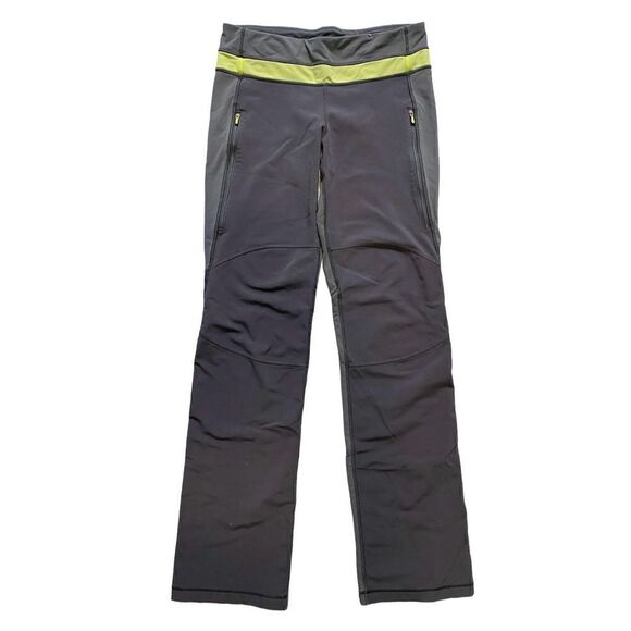 Lululemon Gray Cold Weather Straight Leg Training Pants | Size 6 - Picture 1 of 8